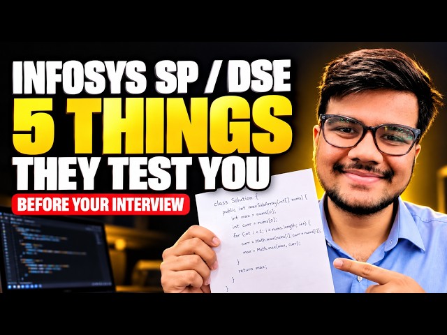 Infosys SP & DSE Interview 2026 Decoded: 5 Things They Test After the Coding Round