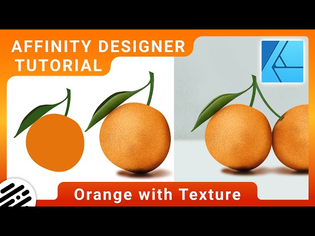 Affinity Designer Tutorial - Illustration process & adding texture - Step by Step