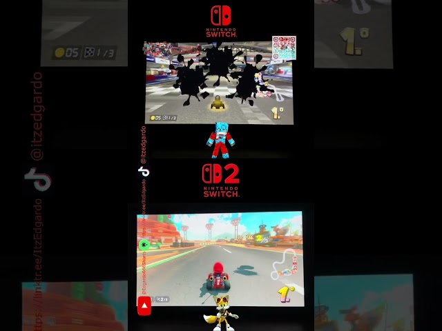 Edgardo666 Jugando Mario Kart Nintendo Switch Vs Tails Jugando Mario Kart Nintendo Switch 2 #Shorts