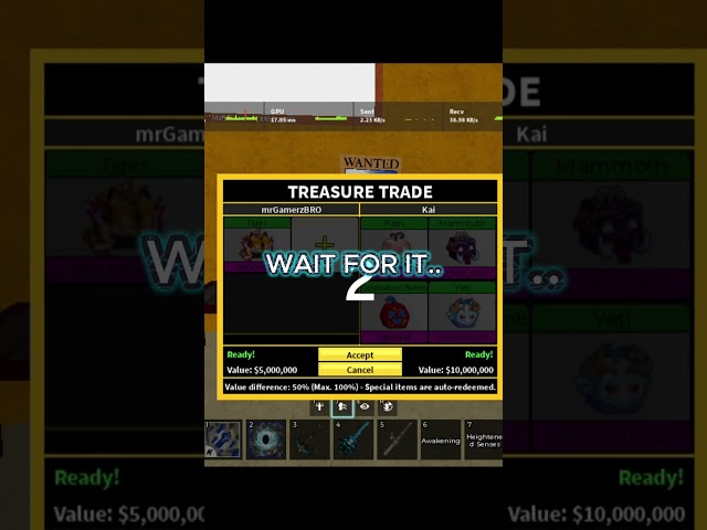 W OR L TRADE 😱#roblox #trending #bloxfruits #gaming #shortsfeed #fyp #viralshorts #bloxfruitstrading