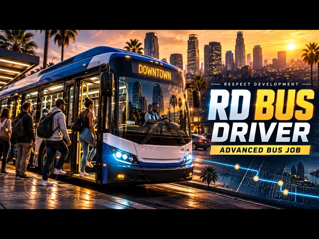 RD Bus Driver | FiveM Script Showcase