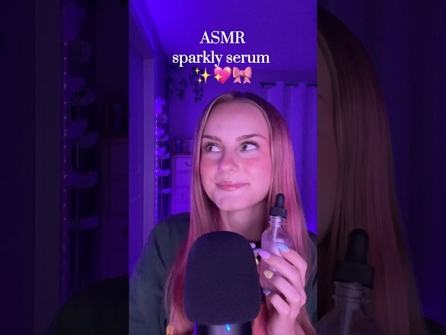 So pretty and sparkly! 😍✨ #asmr #relax #tingles #visualtingle #mouthsounds