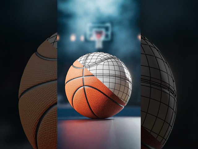 Make a basketball in 1 minute in #Blender