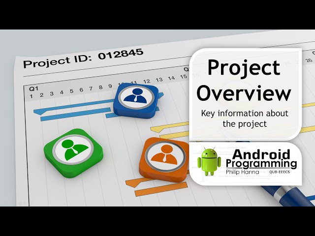 Android Game Development - Week 1 – Project Overview