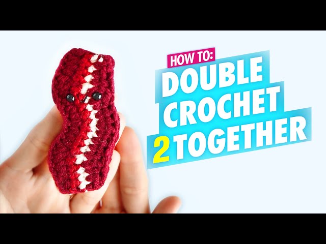 How to Double Crochet 2 Together (DC2TOG): Beginner Amigurumi Tutorial