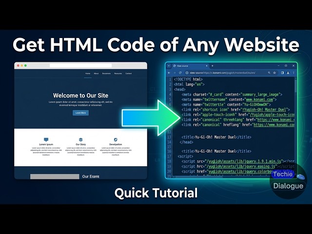 How to Get the HTML Code of Any Website - Quick Tutorial