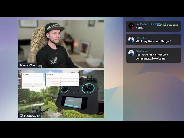 Learning Restream and Velocidrone