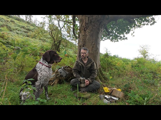 Coffee in the Woods Almost Went Very Wrong… Poor Bruno! | Red Branch Bushcraft |