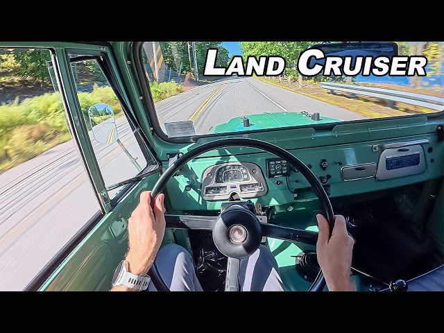 1972 Toyota Land Cruiser - Shifting Gears in a Pristine FJ43 (POV Binaural Audio)