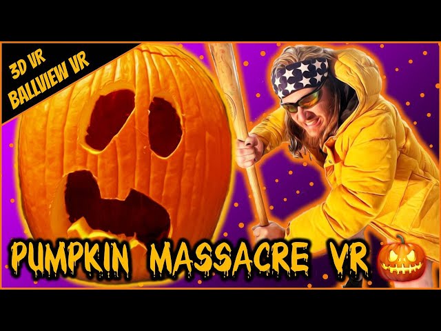 PUMPKIN MASSACRE in VR | VR Comedy