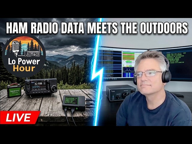 DigiPi, APRS & Off-Grid Emergency Comms Live Stream