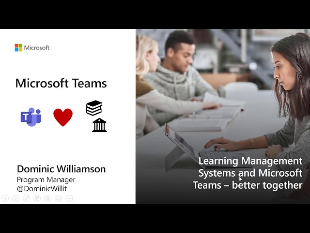 Learning Management Systems and Microsoft Teams – a better together story