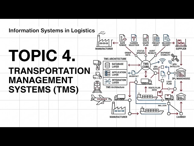 Transportation Management Systems (TMS) | Information Systems in Logistics | Lecture 4