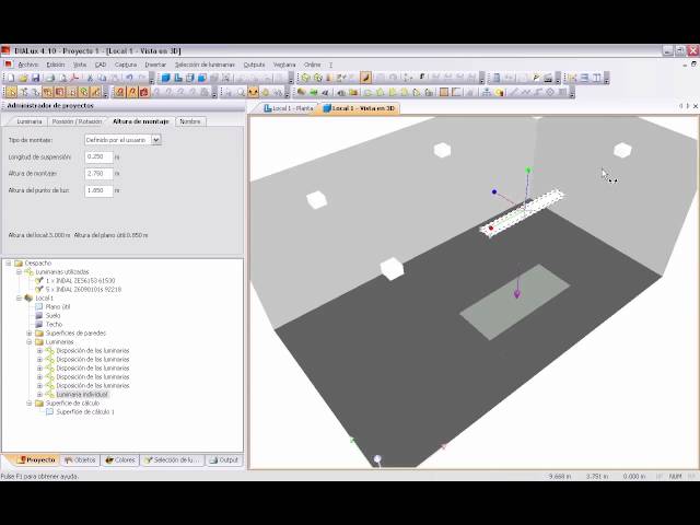 Tutorial Dialux 2: Cálculo del UGR.mov