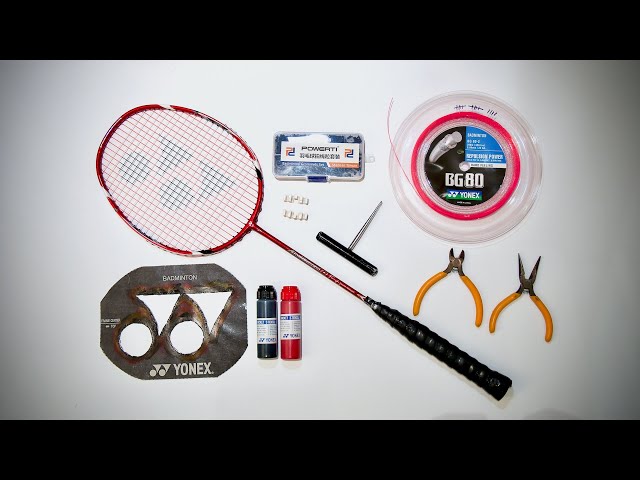 Essential Tools for Badminton Racket Stringing