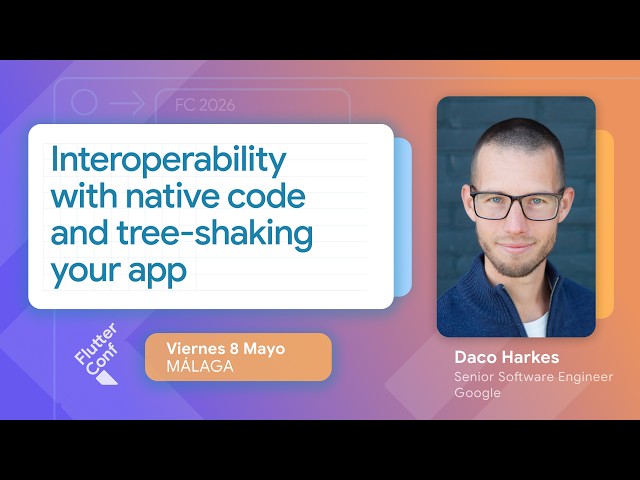 Tree Shake Everything! Interoperability with Native Code 🌳✂️ | Daco Harkes | FlutterConf 2026