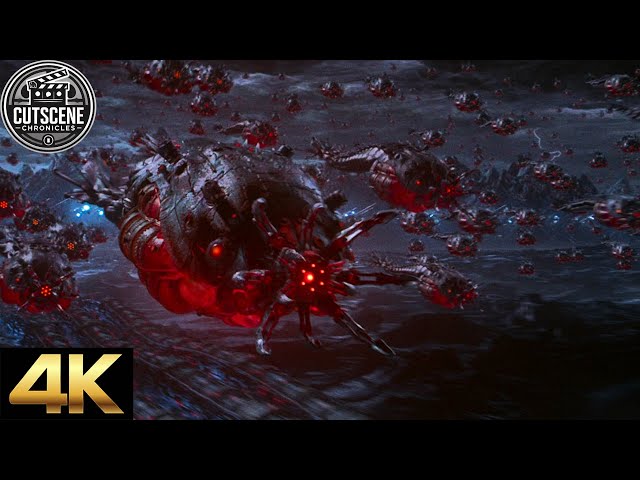 [4K UHD] Neo and Trinity’s Flight to the Machine City CUTSCENE | The Matrix Revolutions (2003)