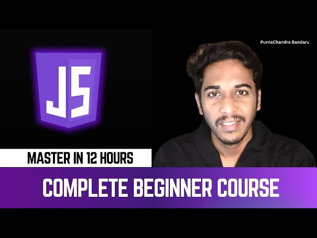 Best JavaScript Course in Telugu For Beginners | Explained with Real Time Examples! #javascript 