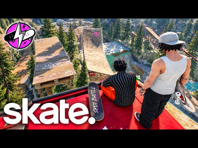 I Challenged ZexyZek To MEGA Spot Battles | skate.