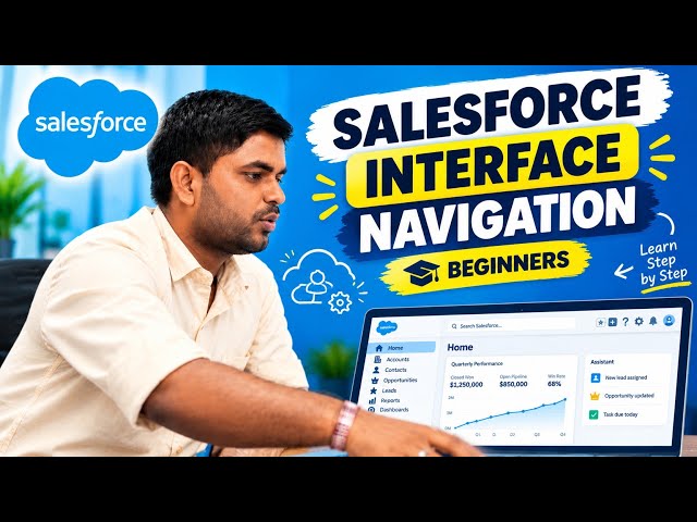 Salesforce Interface & Navigation | Salesforce Admin Basics for Beginners | Learn Step by Step