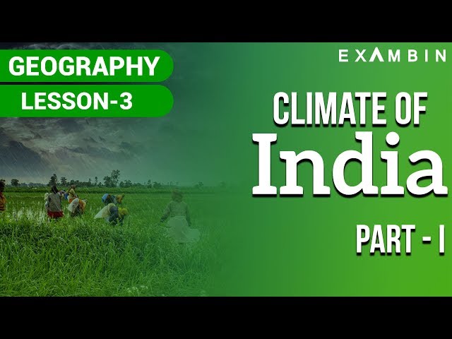 INDIAN GEOGRAPHY : Indian Climate Part 1