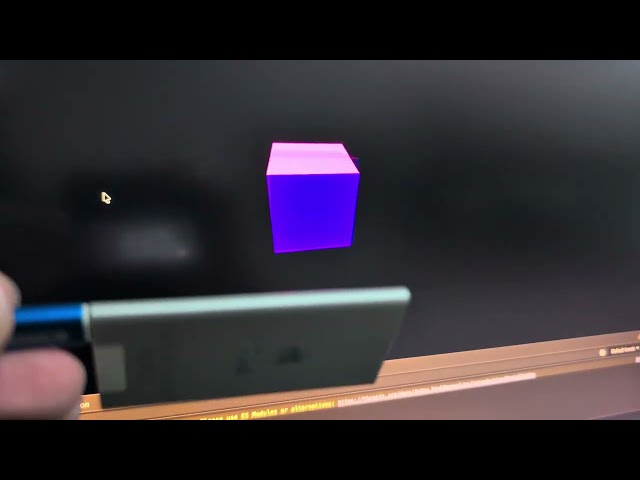 Accelerometer test of iPod nano (7th generation) running Linux 6.14