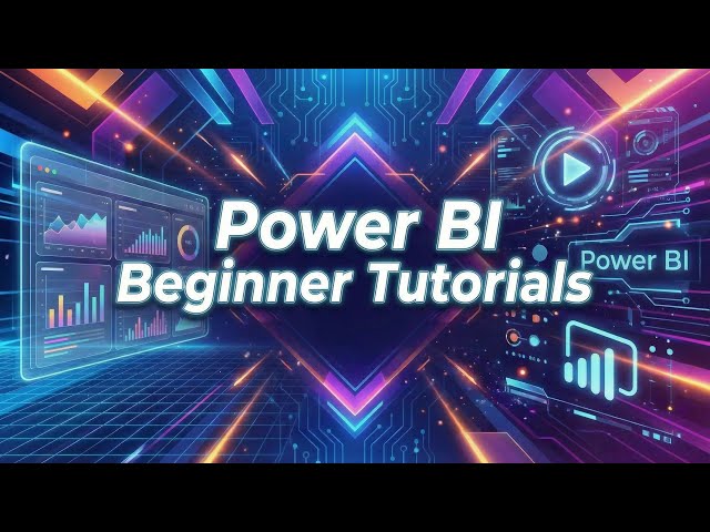 Power BI Tutorial for Beginners | Upload Excel & Create Your First Dashboard