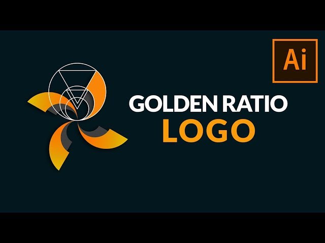 #logo #logodesign #goldenratio Create Golden Ratio And Make The Logo - Adobe Illustrator Tutorial
