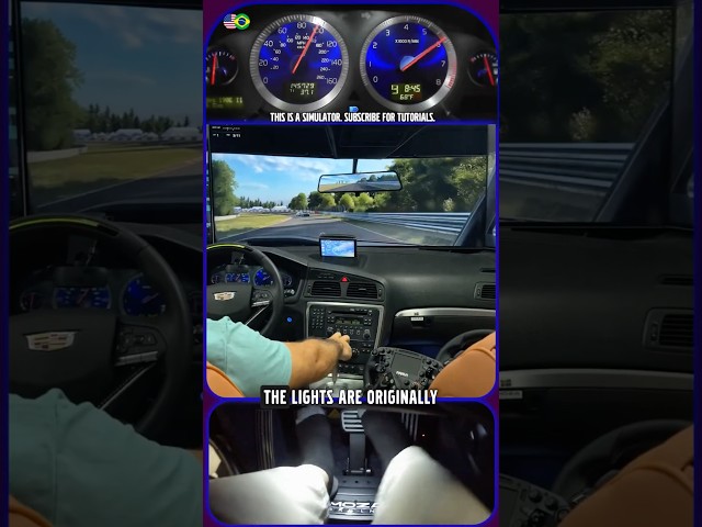 Racing on triple 65” TVs