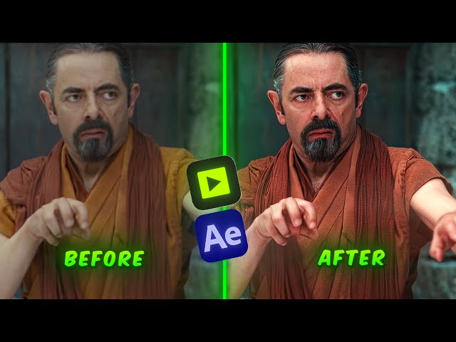 4K Color Correction Tutorial   AFTER EFFECTS + TOPAZ