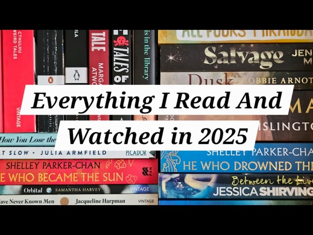 My Year in Media: 2025 Wrap-up