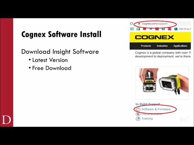 Introduction to Machine Vision - Cognex Insight Software