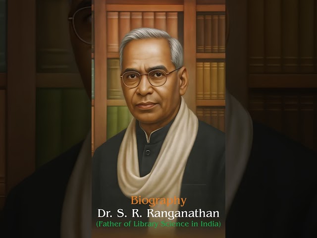 Dr. S. R. Ranganathan – The Father of Library Science in India