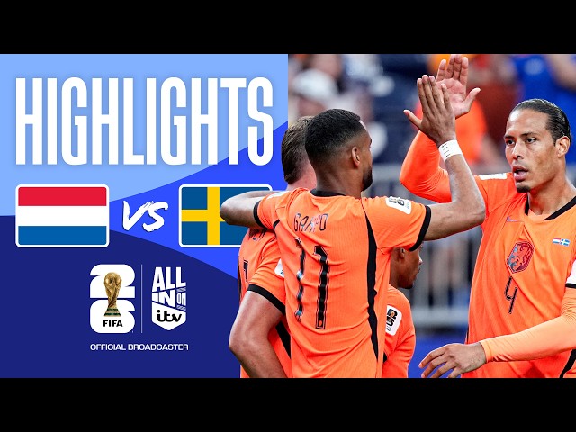 HIGHLIGHTS - Netherlands v Sweden | Attacking masterclass! | FIFA World Cup 2026