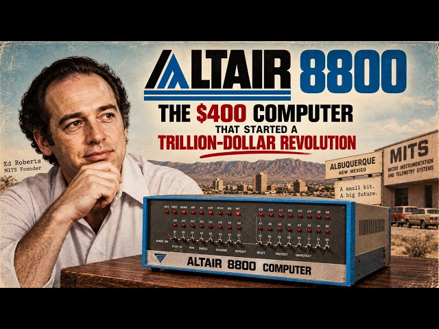 The Altair 8800: The $400 Computer That Started a Trillion-Dollar Revolution