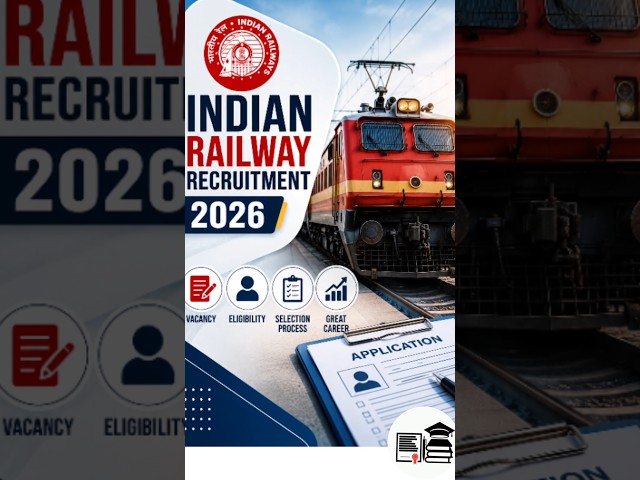 Indian Railways Recruitment 2026 || RRB Recruitment || RRB Hiring #rrb #rrbgroupd #rrb_ntpc #shorts