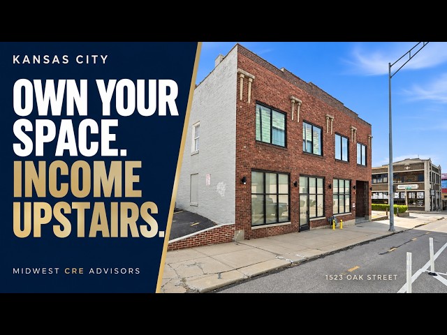 Own Your Space + Earn Rental Income | Kansas City Mixed-Use Property