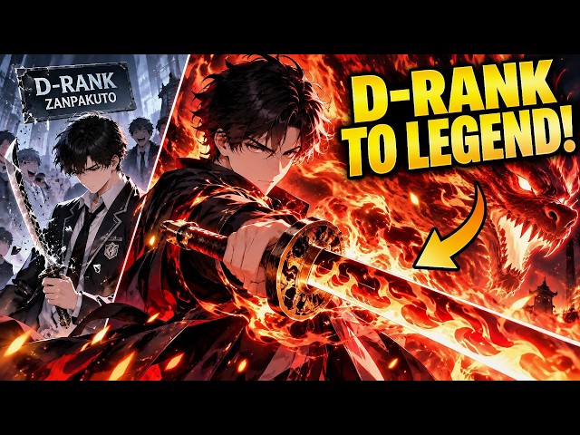 【FULL】They Called His D-Rank Zanpakuto Trash—Until It Unleashed 3,500° Flames!
