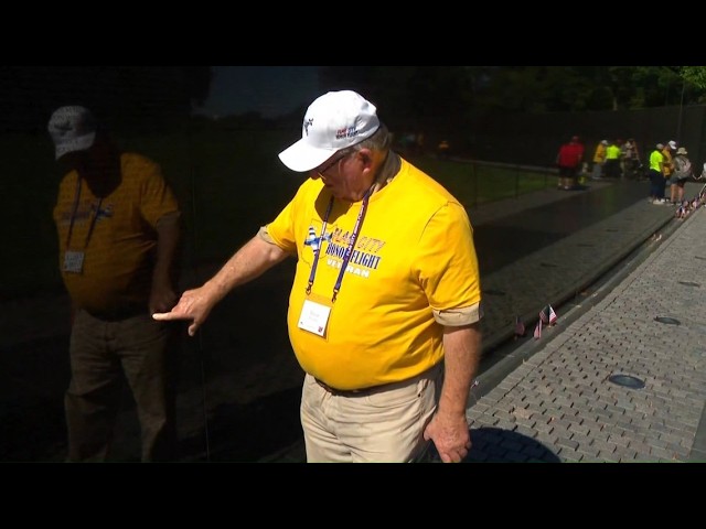 Veterans make emotional visit to Vietnam Memorial during Flag City Honor Flight's last trip of 2026