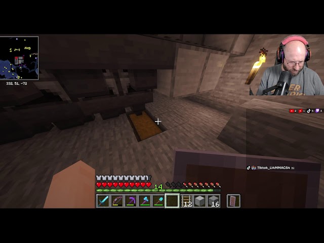 Minecraft Java: Day 47 - HUNTING ANCIENT DEBRIS. Working Toward FULL NETHERITE