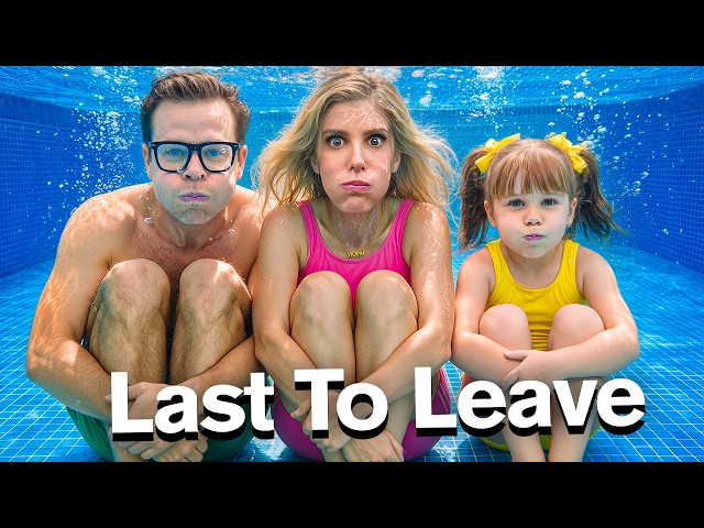 Last To Leave Pool Wins
