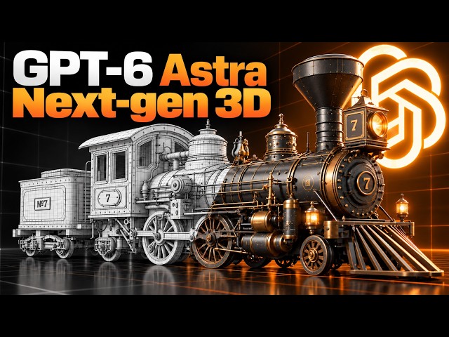 New GPT-6 Astra Takes Over 3D + Blender