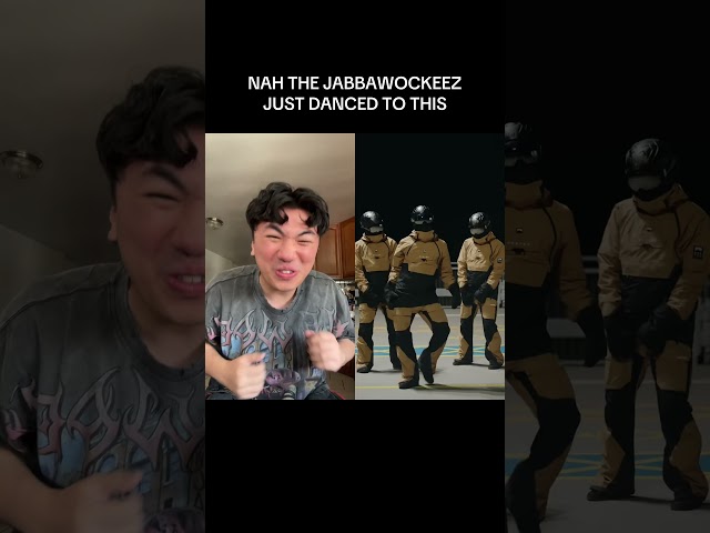 I can’t believe the @JABBAWOCKEEZ OFFICIAL and ski guy hopped on this 😂