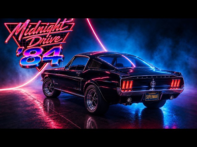 Midnight Drive '84 - Synthwave mix | Retrowave | 80s Retro vibes [SUPERWAVE]