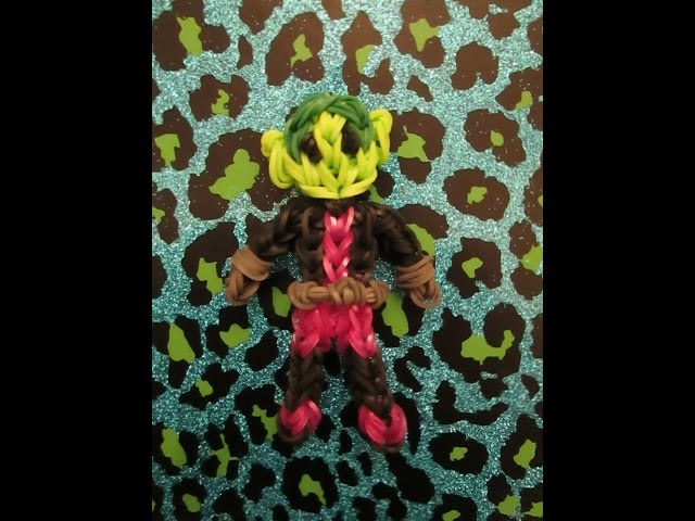 Rainbow Loom Beast Boy Charm from Teen Titans Go!