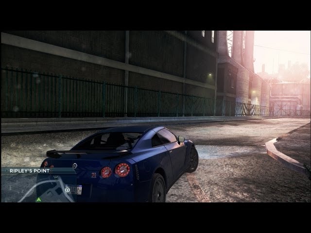 NFS MW 2012 Nissan GTR Drifting Gameplay (HD)