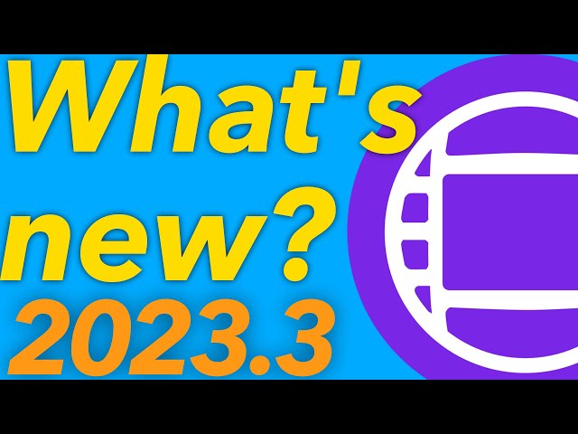 What's New In Media Composer 2023.3?