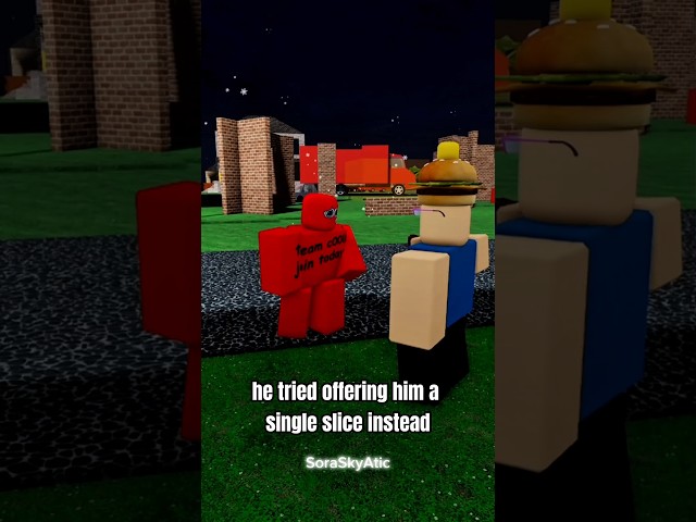 C00lkidd Gets A Giant Pizza... #roblox #animation