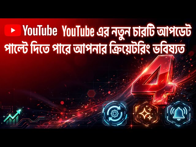 YouTube এর নতুন ৪টি আপডেট পাল্টে দিতে পারে আপনার ক্রিয়েটরিং ভবিষ্যৎ! YouTube Algorithm Change 2026