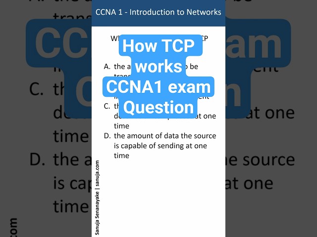 TCP window size - CCNA Bite 42